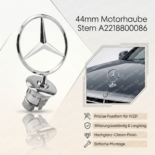Motorhaube emblem stern badge - emblem,